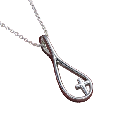 Tear Outline With Cross